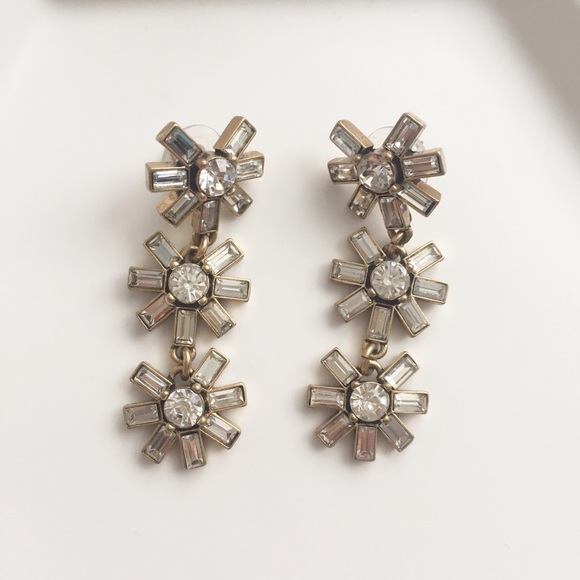 J. Crew dangle statement earrings - Picture 3 of 4